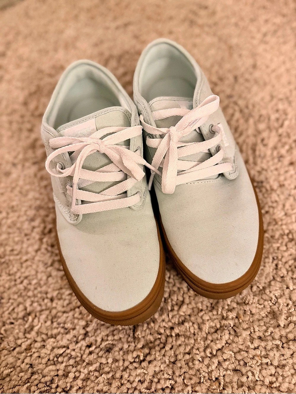 Vans Old Skool Sneakers White & Brown US 7.5